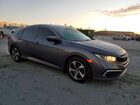 2019 Honda Civic Lx Gray vin: 19XFC2F6XKE032103