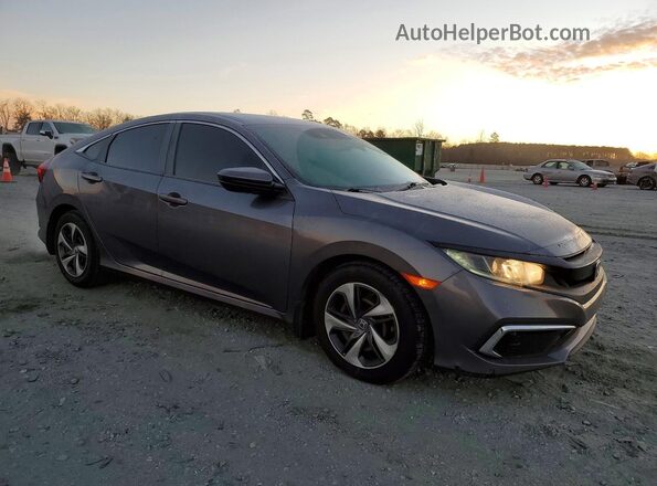 19XFC2F6XKE032103 2019 HONDA CIVIC Gray Առջևի աջ