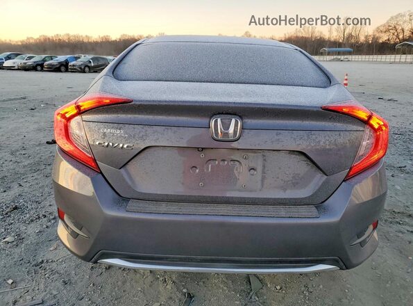 19XFC2F6XKE032103 2019 HONDA CIVIC Gray Հետևի տեսք