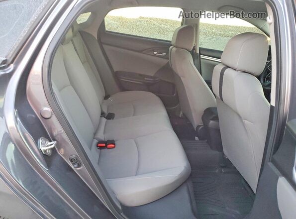 19XFC2F6XKE032103 2019 HONDA CIVIC Gray Հետևի նստատեղերի տեսք