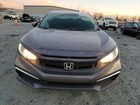 2019 Honda Civic Lx Gray vin: 19XFC2F6XKE032103