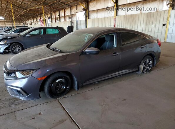 19XFC2F6XKE051301 2019 HONDA CIVIC Gray Przód lewy