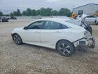 2019 Honda Civic Lx White vin: 19XFC2F6XKE210494