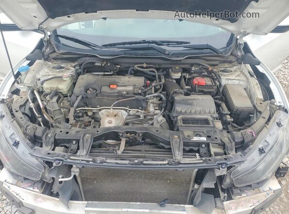 19XFC2F6XKE210494 2019 HONDA CIVIC White უკანა სალონის ხედი
