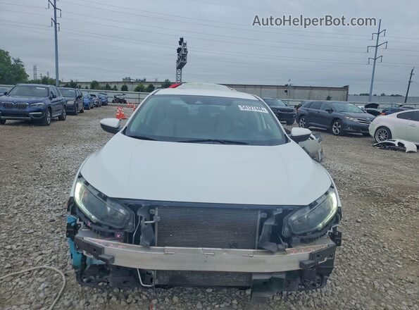 19XFC2F6XKE210494 2019 HONDA CIVIC White წინა ხედი