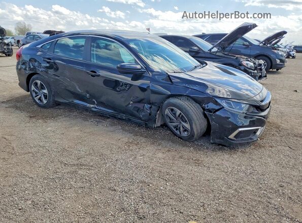 19XFC2F6XLE028702 2020 HONDA CIVIC Black Передня права чверть