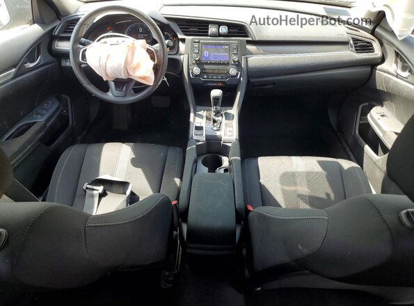 19XFC2F6XLE028702 2020 HONDA CIVIC Black Вид панелі приладів