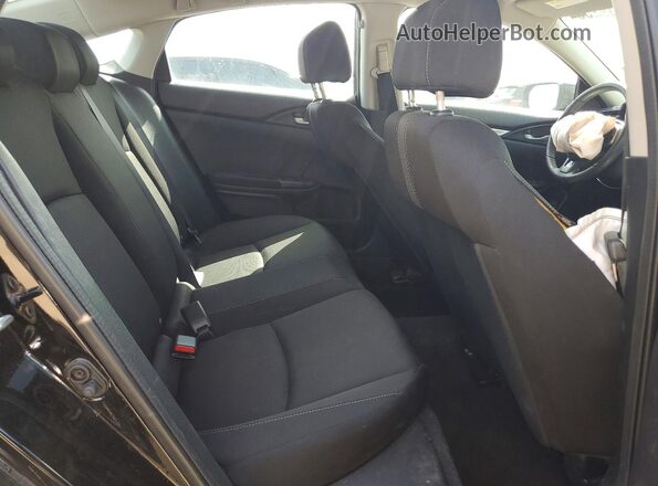 19XFC2F6XLE028702 2020 HONDA CIVIC Black Вид задніх сидінь