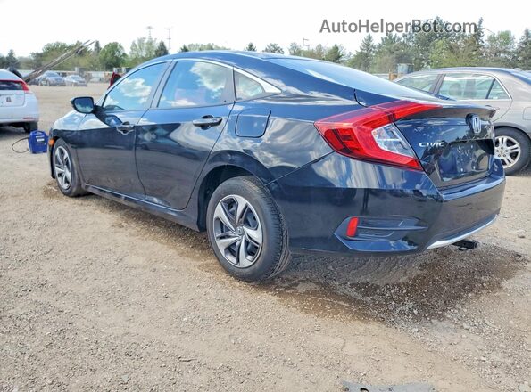 19XFC2F6XLE028702 2020 HONDA CIVIC Black Задня ліва чверть