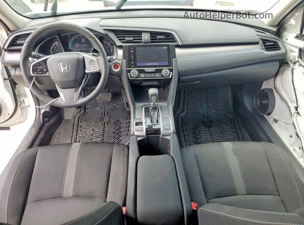 19XFC2F70GE069922 2016 HONDA CIVIC White წინა პანელის ხედი