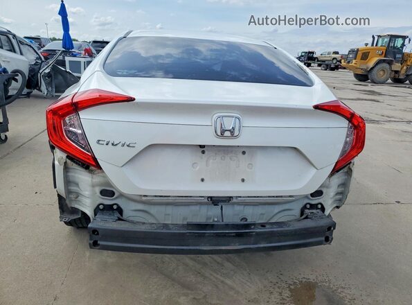 19XFC2F70GE069922 2016 HONDA CIVIC White უკანა ხედი
