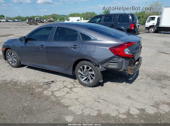19XFC2F70GE222329 2016 HONDA CIVIC Серый Задняя левая четверть