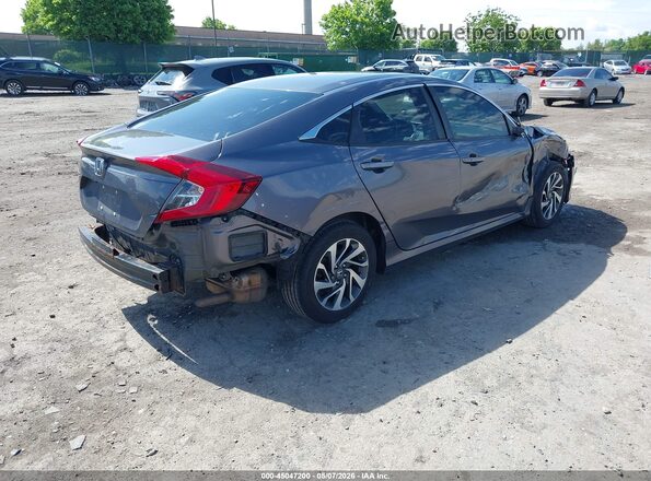19XFC2F70GE222329 2016 HONDA CIVIC Серый Задняя правая четверть