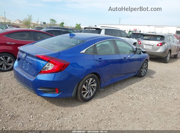 19XFC2F71HE018866 2017 HONDA CIVIC Синий Задняя правая четверть