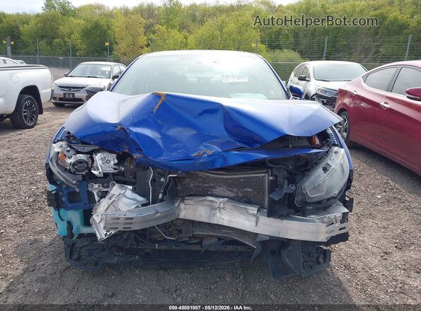 19XFC2F71HE018866 2017 HONDA CIVIC Синий Вид щитка приборов