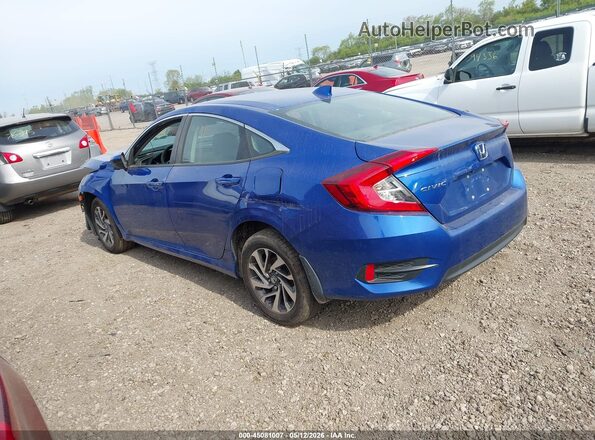 19XFC2F71HE018866 2017 HONDA CIVIC Синий Задняя левая четверть