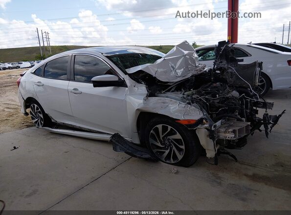 19XFC2F71HE060194 2017 HONDA CIVIC White Սալոնի հետևի տեսք