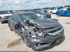 2018 Honda Civic Ex Gray vin: 19XFC2F71JE006349