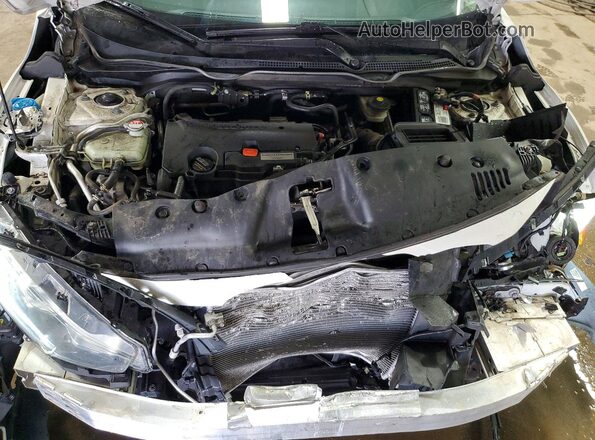 19XFC2F71JE034071 2018 HONDA CIVIC Белый Вид задней части салона
