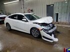 2018 Honda Civic Ex Белый vin: 19XFC2F71JE034071