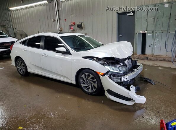 19XFC2F71JE034071 2018 HONDA CIVIC Белый Передняя правая четверть