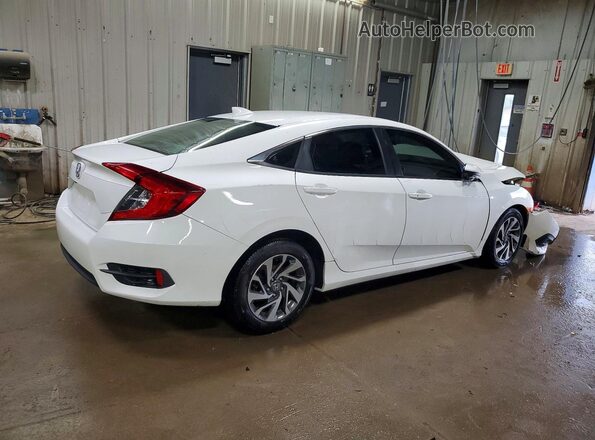 19XFC2F71JE034071 2018 HONDA CIVIC Белый Задняя правая четверть