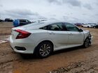 2018 Honda Civic Ex White vin: 19XFC2F71JE035981
