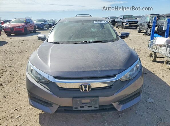 19XFC2F72GE025808 2016 HONDA CIVIC Gray Front view