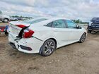 2016 Honda Civic Ex White vin: 19XFC2F72GE047212