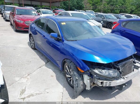 19XFC2F72HE051701 2017 HONDA CIVIC Blue Передня права чверть
