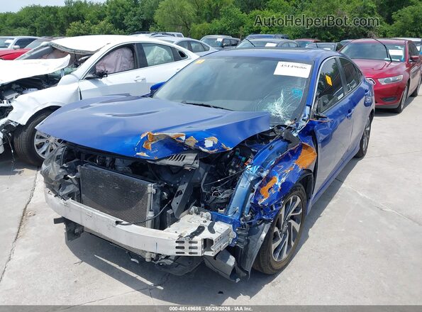 19XFC2F72HE051701 2017 HONDA CIVIC Blue Вид спереду