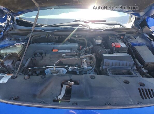 19XFC2F73GE240548 2016 HONDA CIVIC Синий Вид задней части салона