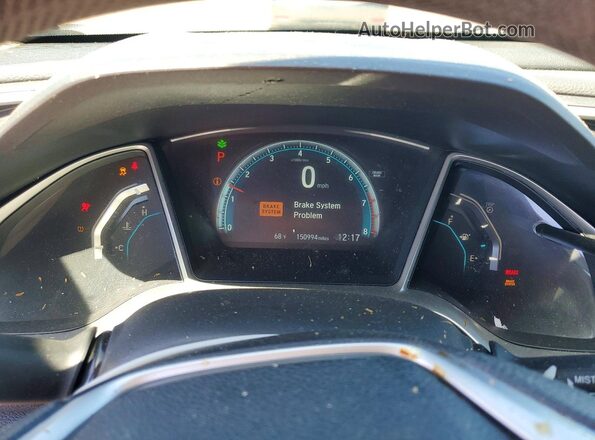 19XFC2F73GE240548 2016 HONDA CIVIC Синий Вид щитка приборов