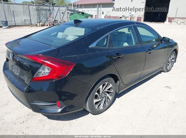 19XFC2F74HE003374 2017 HONDA CIVIC Черный Задняя правая четверть
