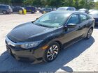 2017 Honda Civic Ex Черный vin: 19XFC2F74HE003374