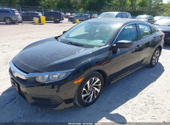 19XFC2F74HE003374 2017 HONDA CIVIC Черный Передняя левая четверть