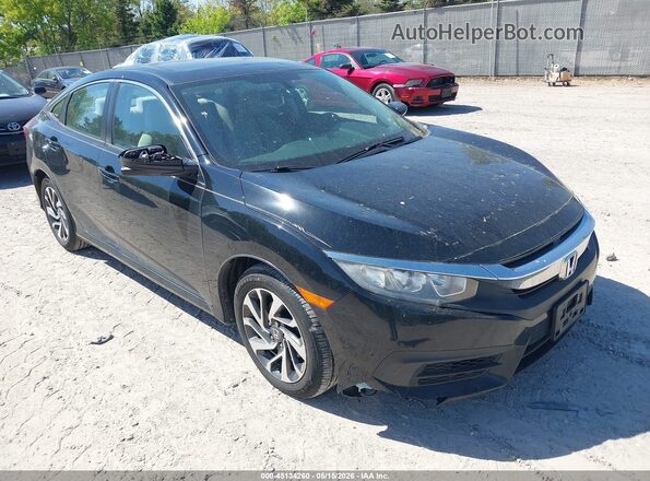 19XFC2F74HE003374 2017 HONDA CIVIC Черный Передняя правая четверть