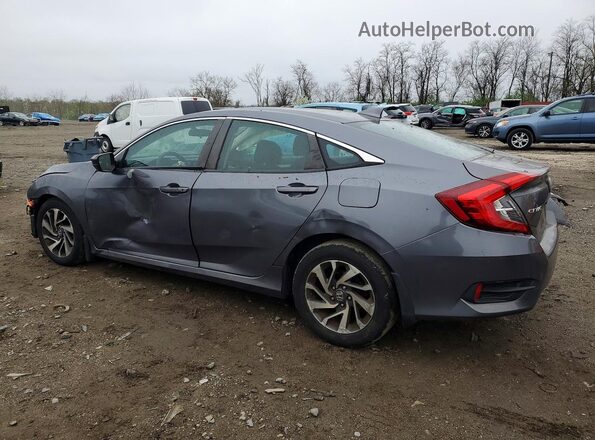 19XFC2F74HE205583 2017 HONDA CIVIC Gray Задня ліва чверть