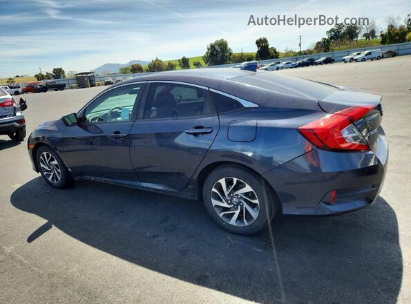 19XFC2F74HE219693 2017 HONDA CIVIC Gray Tył lewy