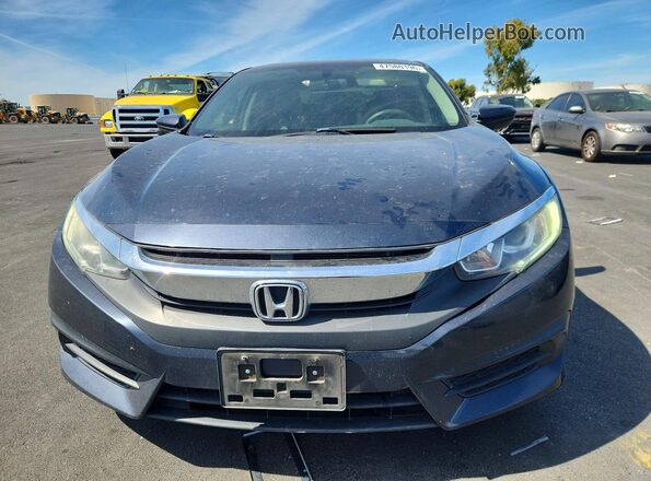 19XFC2F74HE219693 2017 HONDA CIVIC Gray Widok z przodu