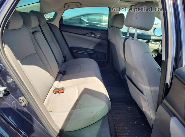 19XFC2F74HE219693 2017 HONDA CIVIC Gray Widok tylnych siedzeń