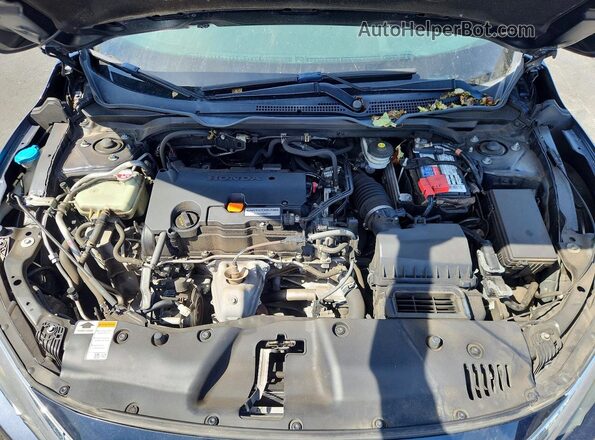 19XFC2F74HE219693 2017 HONDA CIVIC Gray Widok wnętrza z tyłu