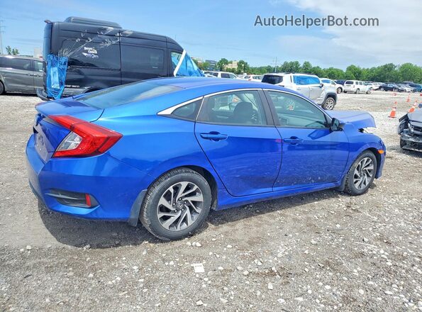 19XFC2F75GE049925 2016 HONDA CIVIC Blue Trasero derecho