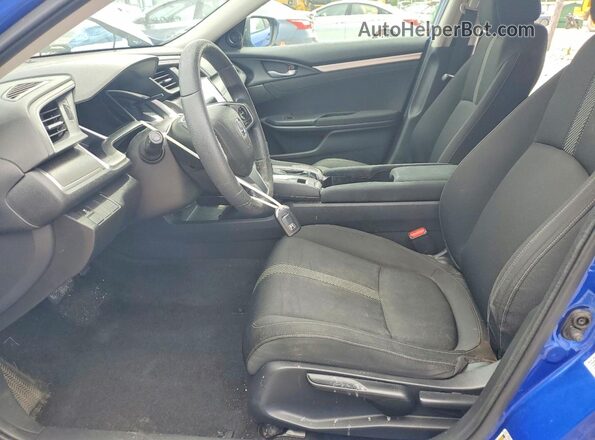 19XFC2F75GE049925 2016 HONDA CIVIC Blue Vista interior delantera