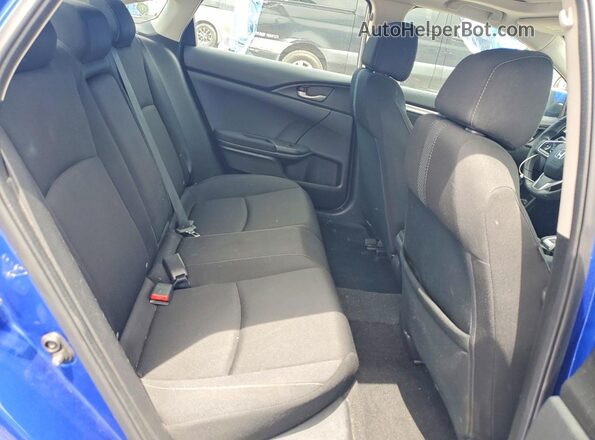 19XFC2F75GE049925 2016 HONDA CIVIC Blue Vista de los asientos traseros