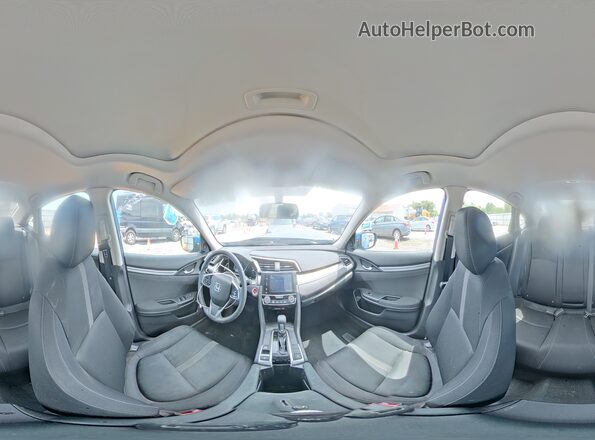 19XFC2F75GE049925 2016 HONDA CIVIC Blue Vista de la etiqueta del VIN