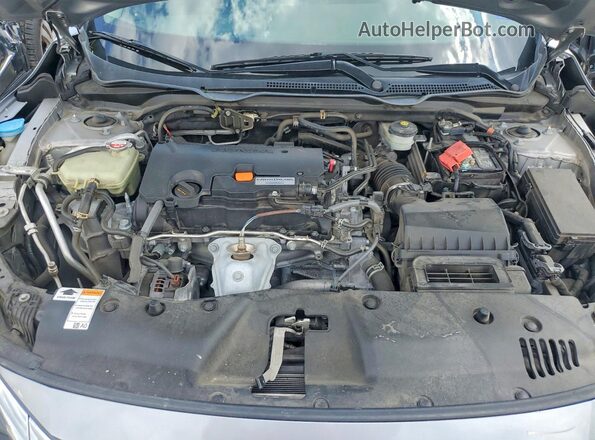 19XFC2F75GE081550 2016 HONDA CIVIC Silver Вид задньої частини салону