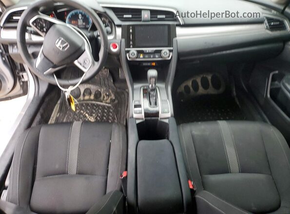 19XFC2F75GE081550 2016 HONDA CIVIC Silver Вид панелі приладів