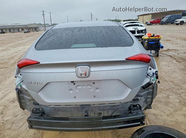 19XFC2F75GE081550 2016 HONDA CIVIC Silver Вид ззаду