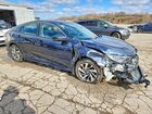 2017 Honda Civic Blue vin: 19XFC2F75HE082361
